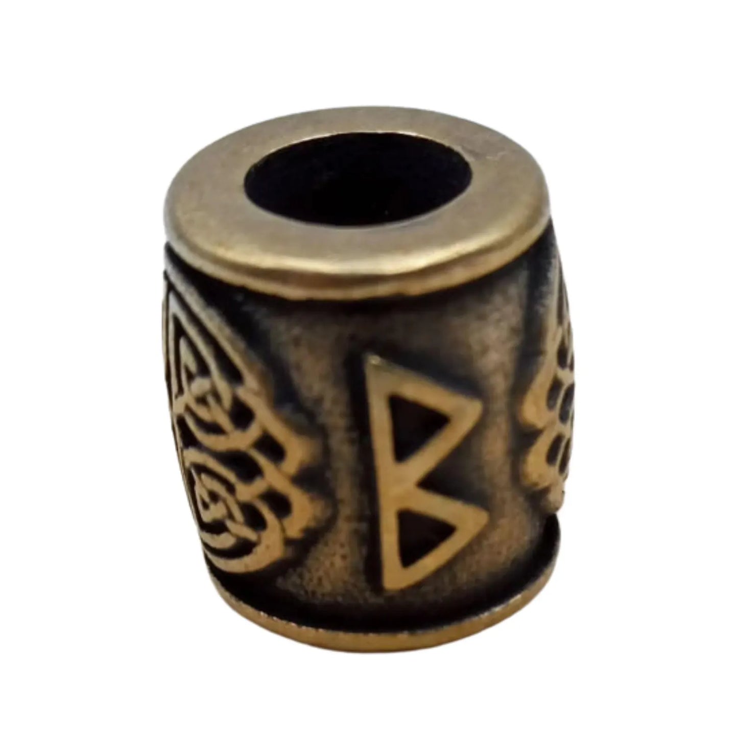 Berkana rune | viking beads | knife lanyard bead