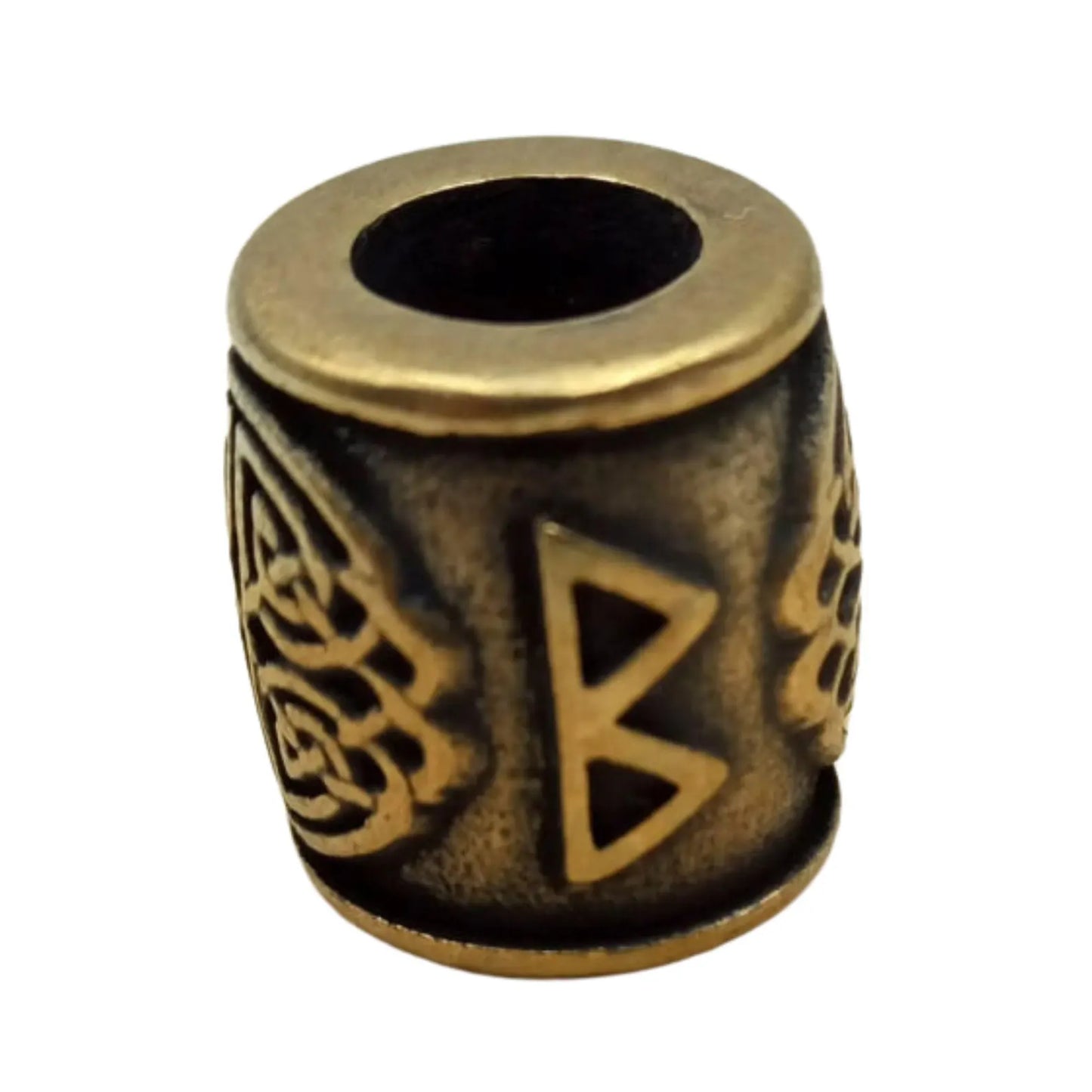 Berkana rune | viking beads | knife lanyard bead