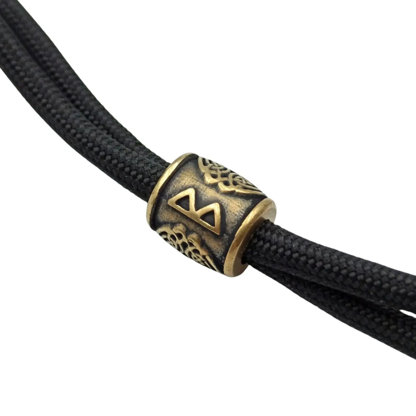 Berkana rune | viking beads | knife lanyard bead