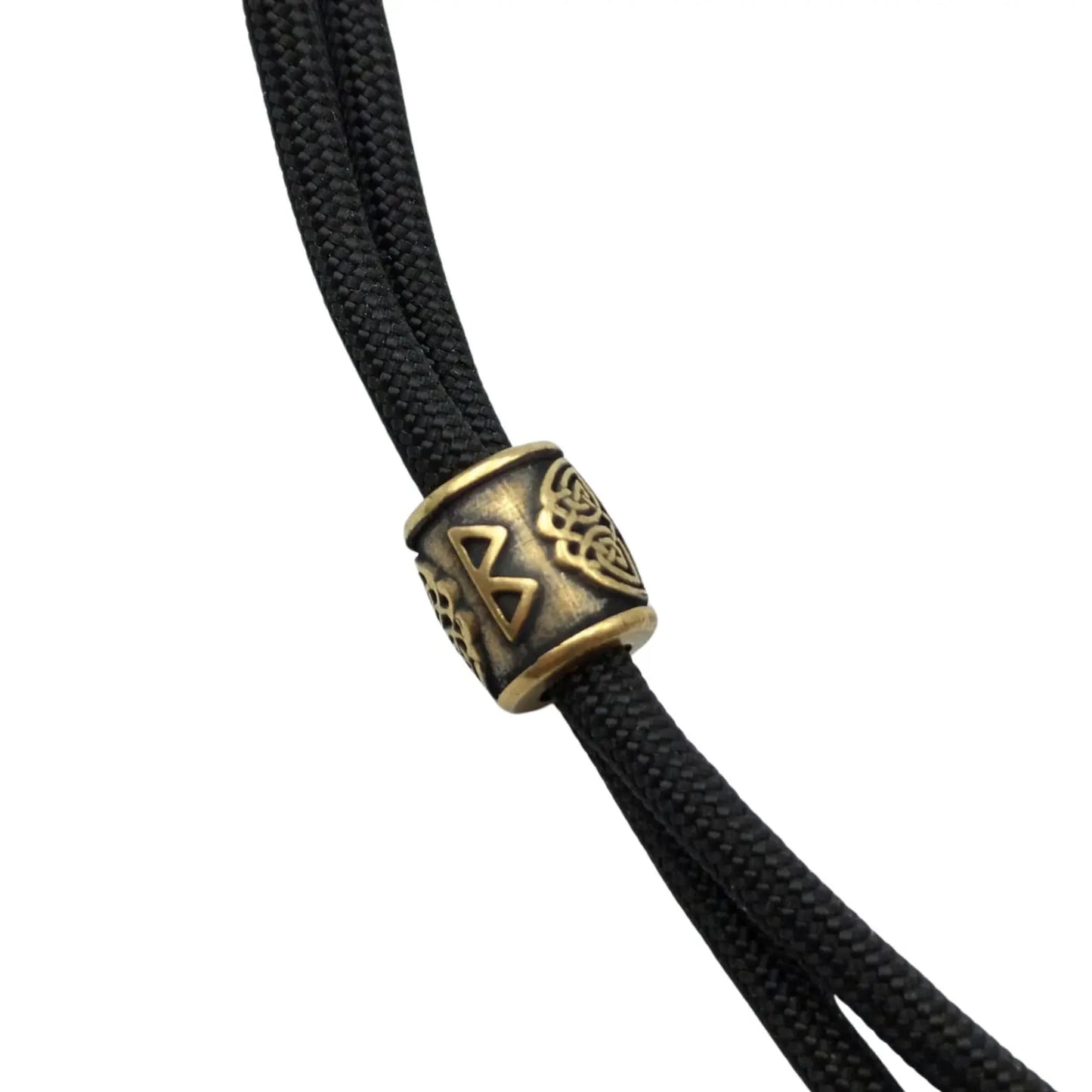 Berkana rune | viking beads | knife lanyard bead