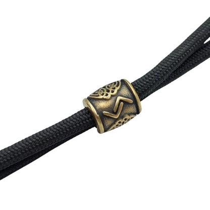 Jera rune | viking runes beads | knife lanyard bead – Viking Accessories | Norse runes & Nordic jewelry