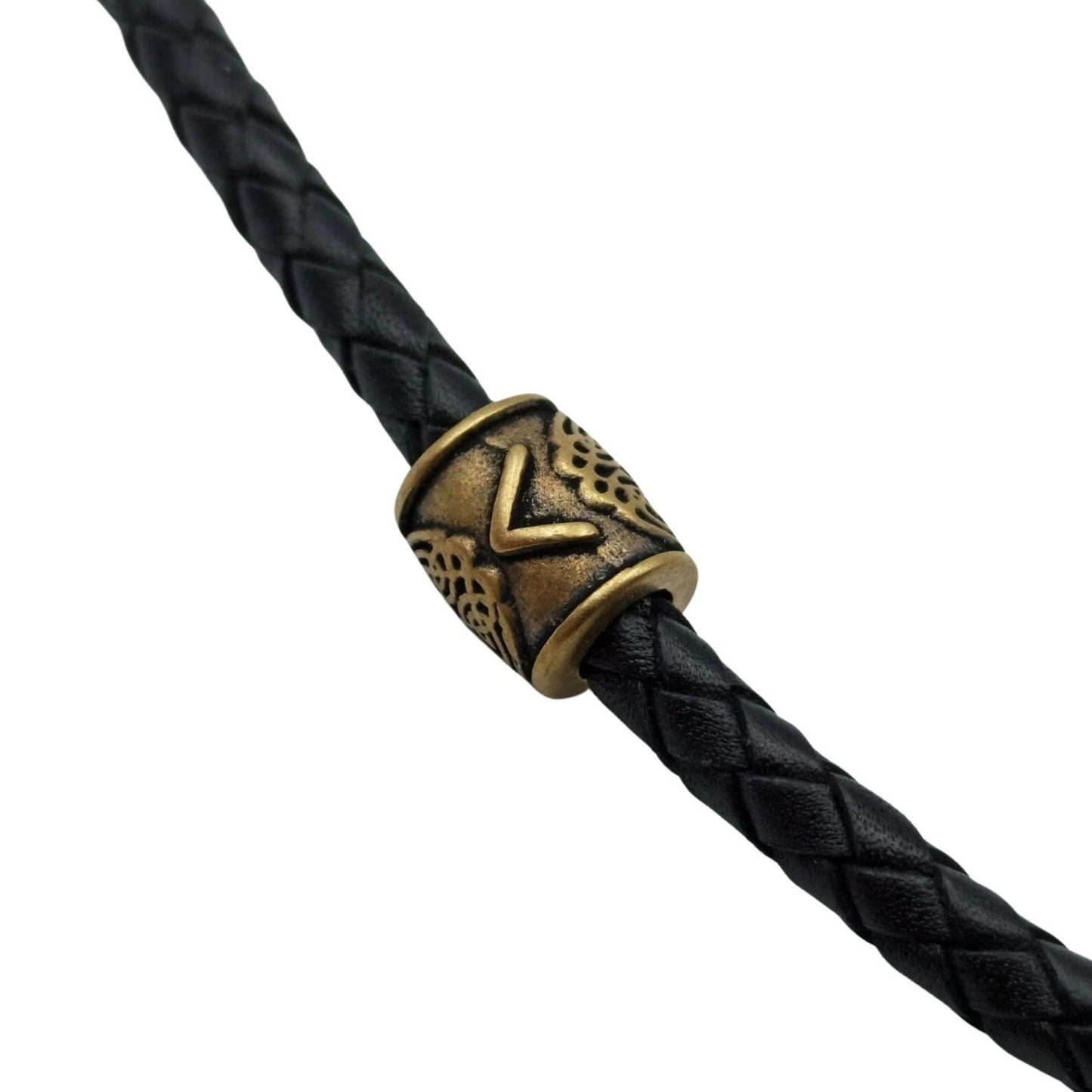Kenaz rune | Viking bead | Norse lanyard Knife beads – Viking Accessories | Norse runes & Nordic jewelry