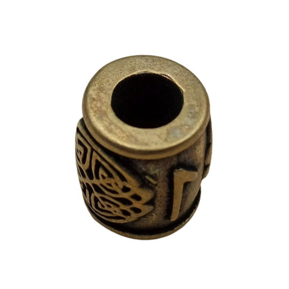 Laguz rune | Viking bead | Norse lanyard Knife beads – Viking Accessories | Norse runes & Nordic jewelry