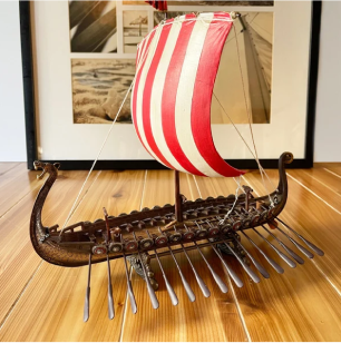 Viking Dragon Longboat