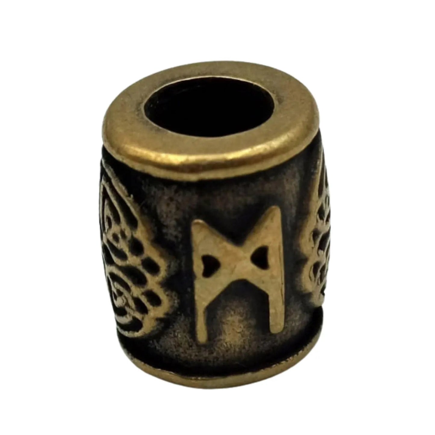Mannaz rune | viking runes beads | knife lanyard bead – Viking Accessories | Norse runes & Nordic jewelry