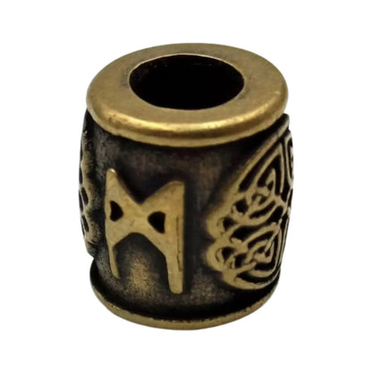 Mannaz rune | viking runes beads | knife lanyard bead – Viking Accessories | Norse runes & Nordic jewelry