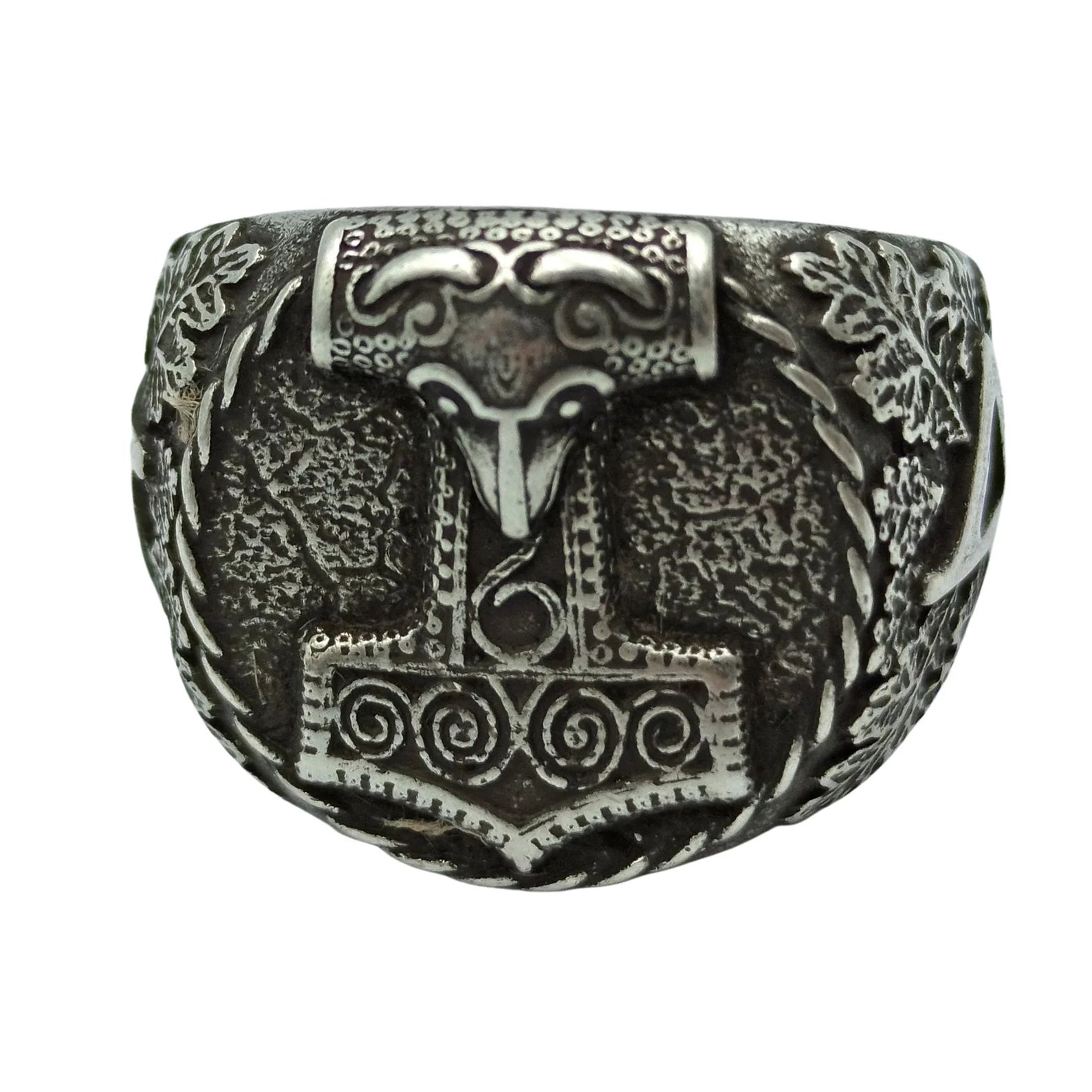 Mjolnir Signet ring | Thurisaz rune | Norse Viking mens Jewelry – Viking jewerly | Norse runes & Nordic jewelry