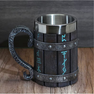 Viking Theme Beer Mug