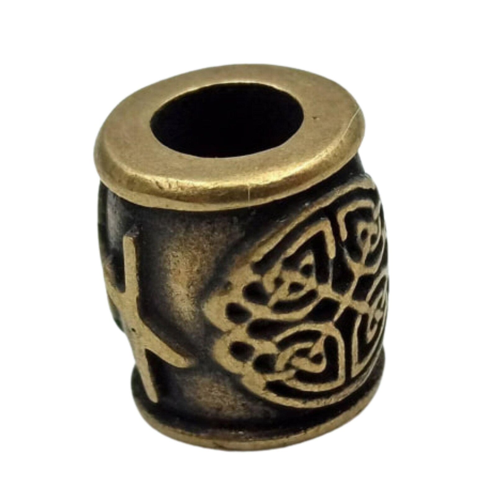 Nauthiz rune | Viking beads | Norse Knife lanyard bead – Viking Accessories | Norse runes & Nordic jewelry