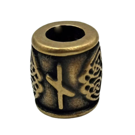 Nauthiz rune | Viking beads | Norse Knife lanyard bead – Viking Accessories | Norse runes & Nordic jewelry