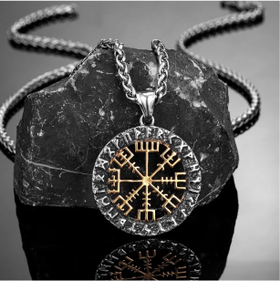 Compass Necklace Pendant