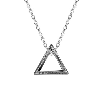Norse Viking Pendant – Stainless Steel Vegvisir Valknut Necklace – Viking jewerly | Norse runes & Nordic jewelry
