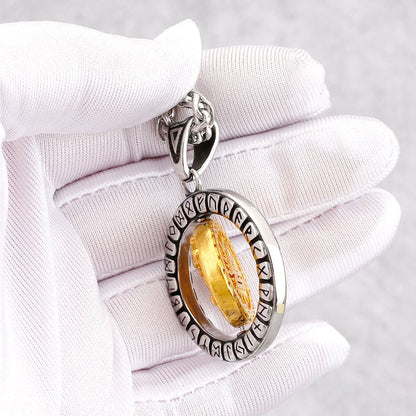 Odin's Judgment — Rotating Rune Pendant – Viking Necklace | Norse runes & Nordic jewelry