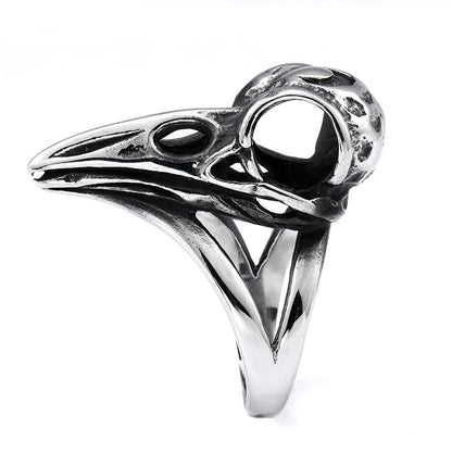 Odin's Raven Skull Ring – Viking Ring | Norse runes & Nordic jewelry