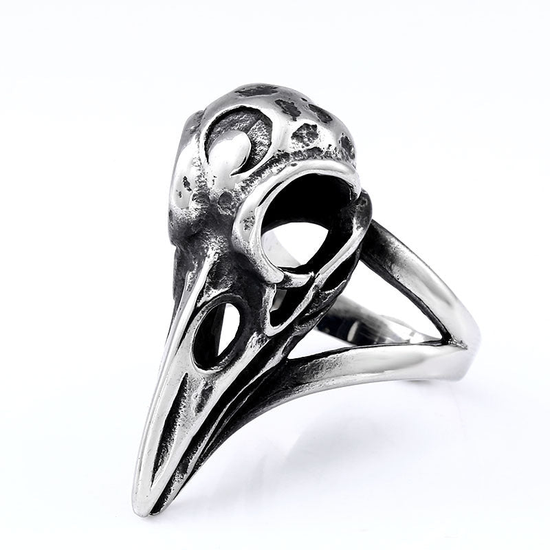 Odin's Raven Skull Ring – Viking Ring | Norse runes & Nordic jewelry