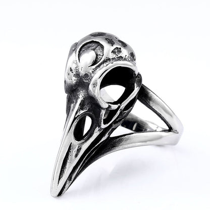 Odin's Raven Skull Ring – Viking Ring | Norse runes & Nordic jewelry