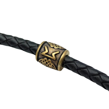 Perthro rune | viking beads | knife lanyard bead – Viking Accessories | Norse runes & Nordic jewelry