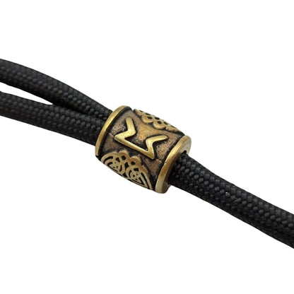 Perthro rune | viking beads | knife lanyard bead – Viking Accessories | Norse runes & Nordic jewelry