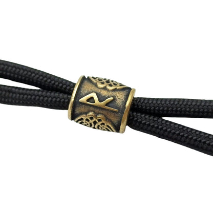 Raido rune | Viking beads | Norse Knife lanyard bead – Viking Accessories | Norse runes & Nordic jewelry