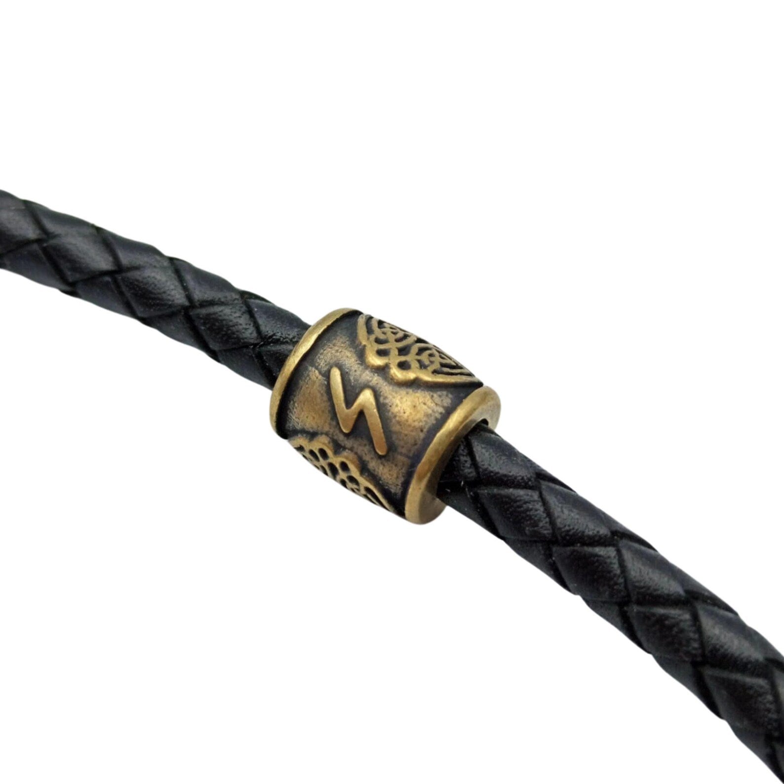 Sowilo rune | viking beads | norse lanyard bead – Viking Accessories | Norse runes & Nordic jewelry