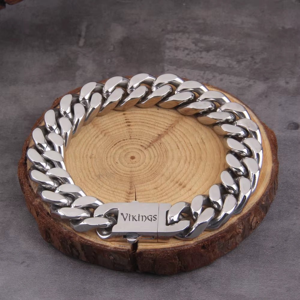 Stainless Steel Viking Ouroboros Necklace Men'S Punk Gothic Snake Necklace Fashion Biker Vintage Charm Jewelry Gift Wholesale – Viking | Norse runes & Nordic jewelry