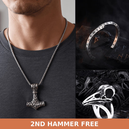 The Allfather's Arsenal — 4-Piece Warrior Set – Viking | Norse runes & Nordic jewelry