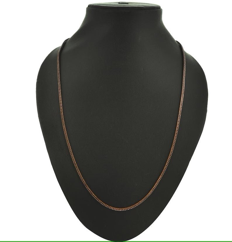 Top Quality Copper Chains 18'' to 20''Handmade Pure Copper – Viking jewerly | Norse runes & Nordic jewelry