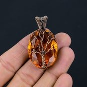 Tree of Life Citrine Pendant – Viking jewelry | Norse runes & Nordic jewelry