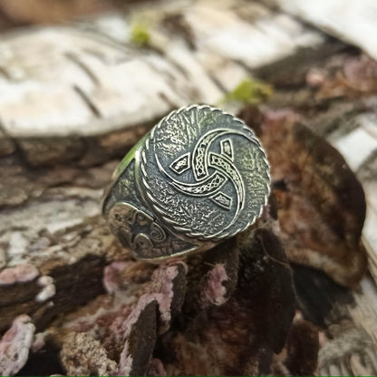 Triple horn of Odin ring | Viking jewelry men | Norse raven rings – Viking jewerly | Norse runes & Nordic jewelry