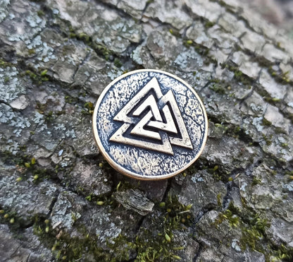 Valknut norse symbol paracord bead | EDC Viking beads accessories – Viking Accessories | Norse runes & Nordic jewelry