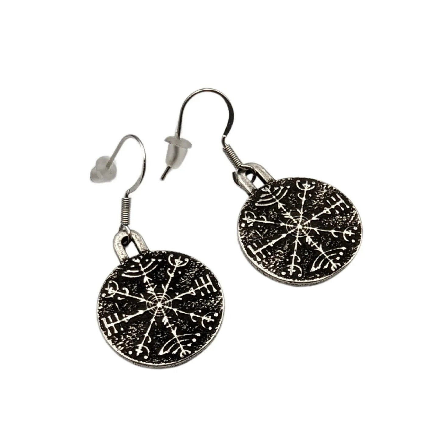 Veldismagn Rune Earrings – Norse Pagan Jewelry, Yule Gift – Viking jewerly | Norse runes & Nordic jewelry