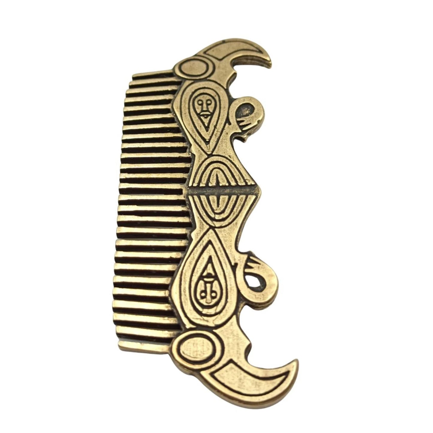 Viking beard metal comb | mens gifts | pocket accessories – Viking Accessories | Norse runes & Nordic jewelry