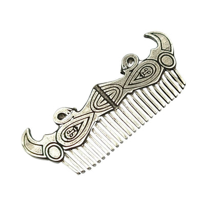 Viking beard metal comb | mens gifts | pocket accessories – Viking Accessories | Norse runes & Nordic jewelry