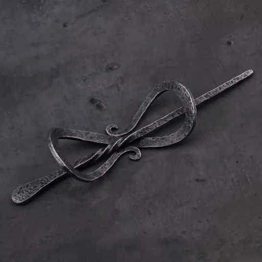 Viking Celtic Knot Hairpin – Vintage Nordic Hair Clip – Viking Accessories | Norse runes & Nordic jewelry