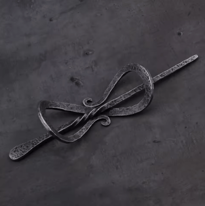 Viking Celtic Knot Hairpin – Vintage Nordic Hair Clip – Viking Accessories | Norse runes & Nordic jewelry
