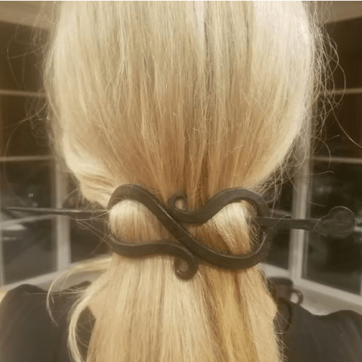 Viking Celtic Knot Hairpin – Vintage Nordic Hair Clip – Viking Accessories | Norse runes & Nordic jewelry