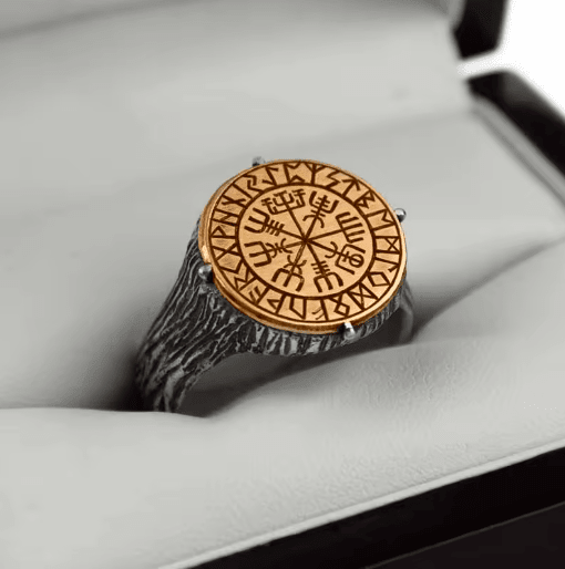 🎁 Viking Compass Ring – Nordic Mythology (100% off) – Viking | Norse runes & Nordic jewelry
