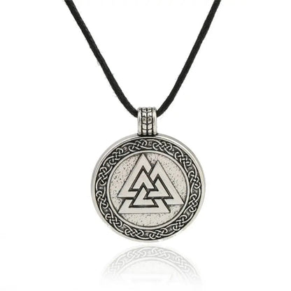 Viking Warrior Necklace – Valknut Rune Symbol of Odin – Viking | Norse runes & Nordic jewelry