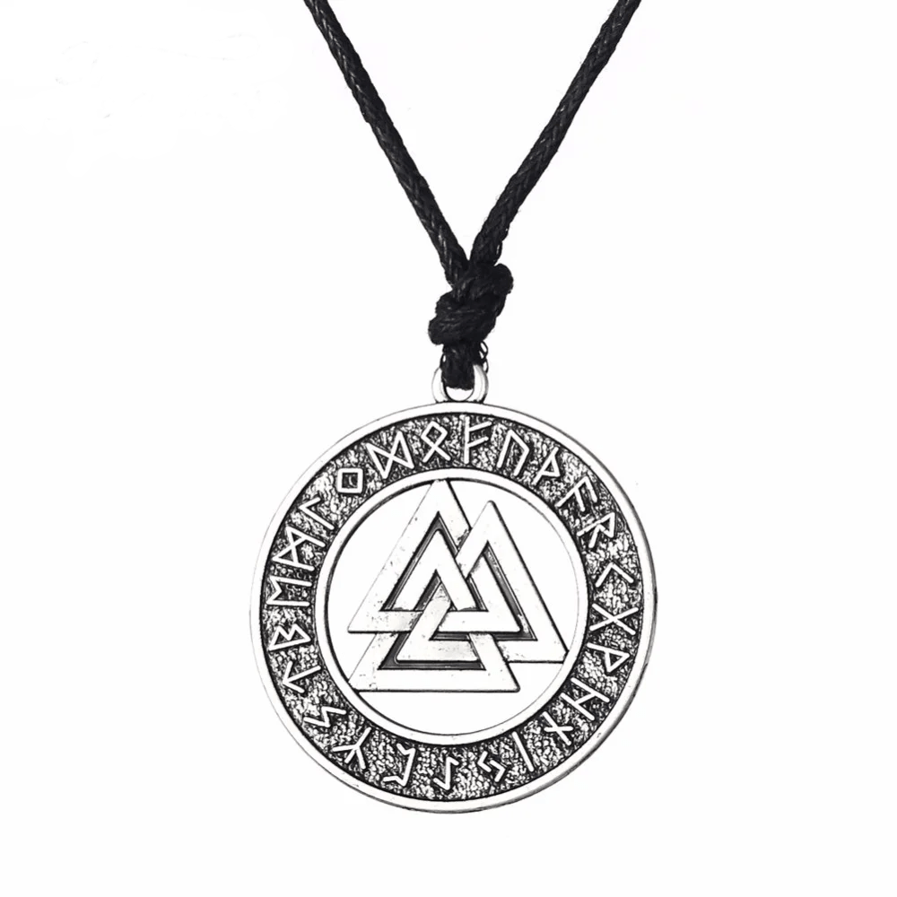 Viking Warrior Necklace – Valknut Rune Symbol of Odin – Viking | Norse runes & Nordic jewelry