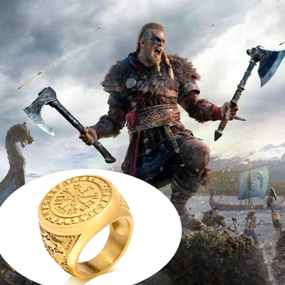 Vnox Cool Punk Norse Viking Thor Mjolnir Hammer Rings for Men,Solid Stainless Steel Metal Rock Axe Signet Finger Bands Jewelry – Viking | Norse runes & Nordic jewelry