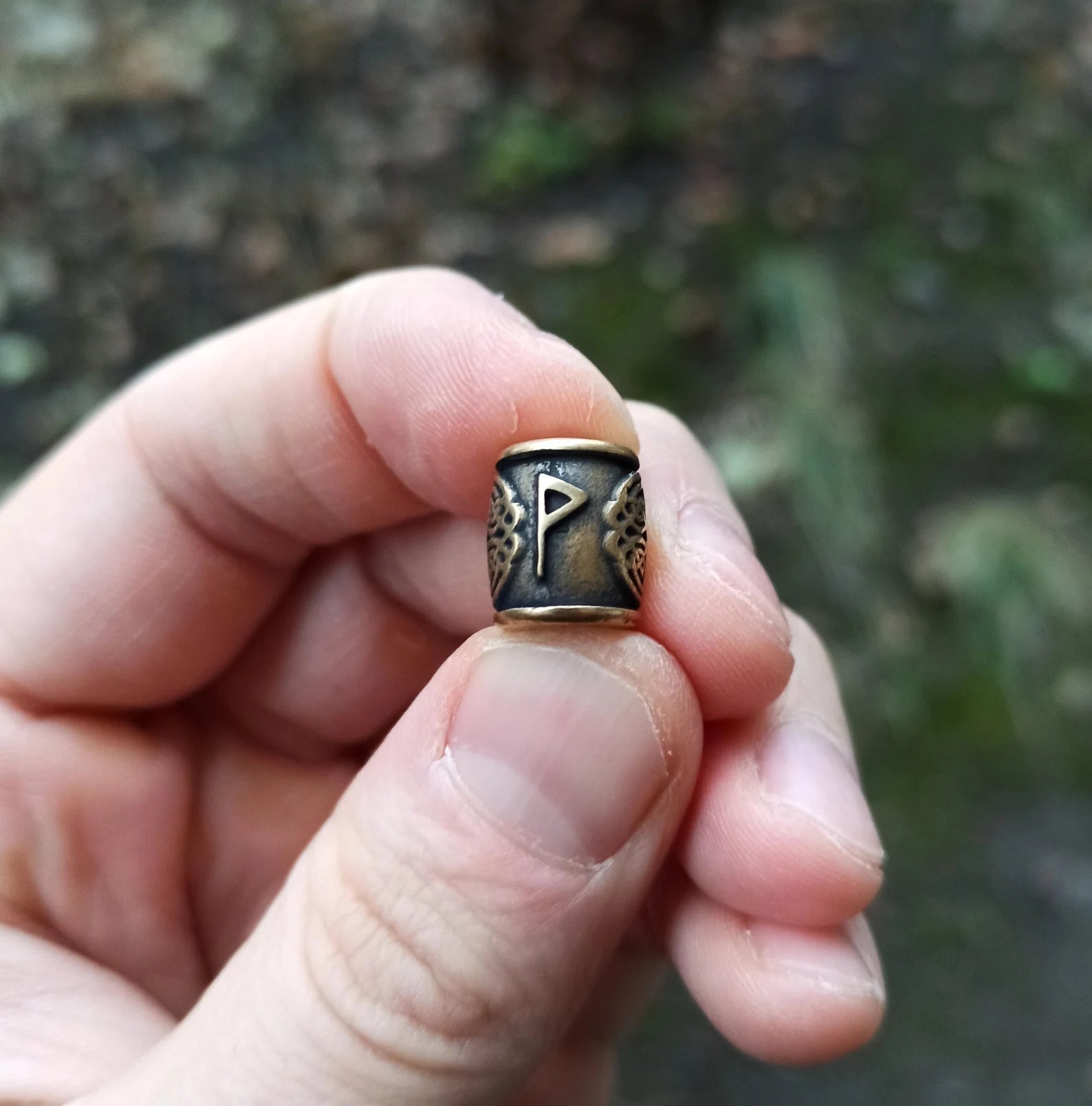 Wunjo rune | viking norse runes beads | knife lanyard bead – Viking Accessories | Norse runes & Nordic jewelry