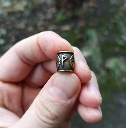 Wunjo rune | viking norse runes beads | knife lanyard bead – Viking Accessories | Norse runes & Nordic jewelry