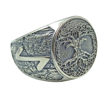 Yggdrasil Tree of Life Ring | Norse Celtic Pagan Jewelry – Viking jewerly | Norse runes & Nordic jewelry